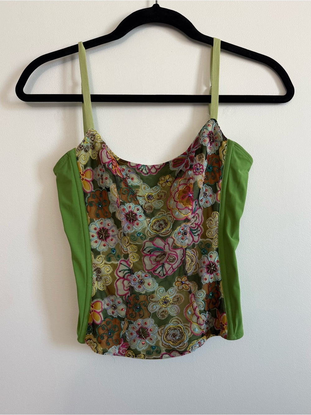 On Gossamer Corset Top Size M